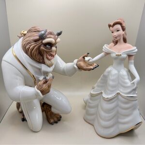 Lenox Disney Belle & The Beast “My Hand, My Heart” Beauty and The Beast Set